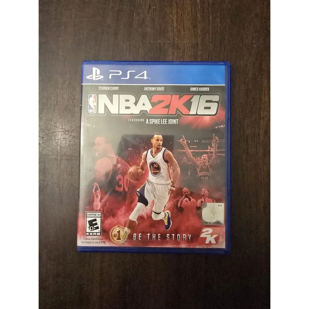NBA 2K16 Stephen Curry Edition -Sony PlayStation 4 PS4- CIB + Postcards